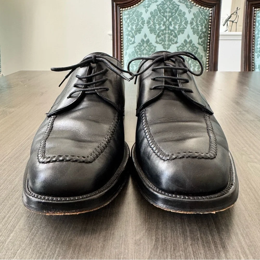 Cole Haan City Black Leather Lace Up Casual Dress Oxford Shoes Men size 10.5 D